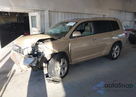 2008 Toyota Highlander Limited из США, поврежденный, VIN JTEES42A082086001